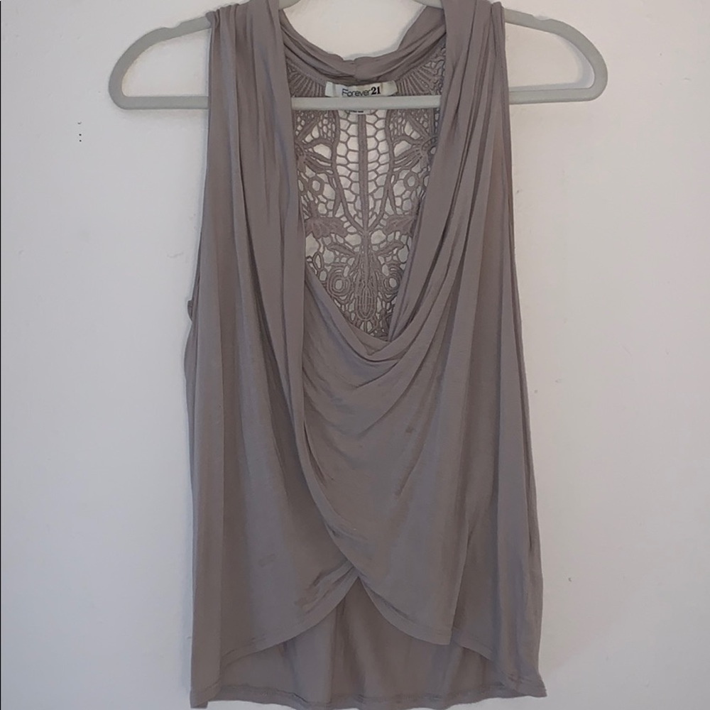 Scoop neck tank
